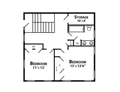 Second Floor Layout