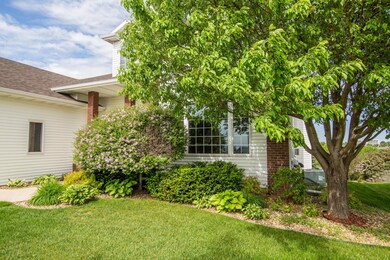 Mature landscaping