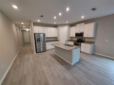 Entry hall and kitchen 