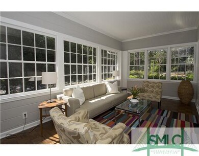 Sunroom. Lots of windows and light.