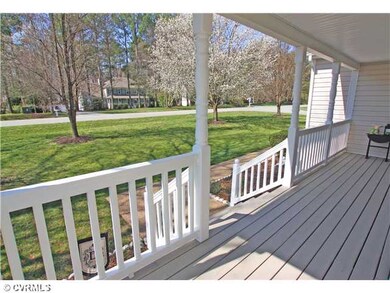 Exterior Front - Wrap-around country front porch w