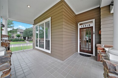 Enjoy this nice porch every morning.