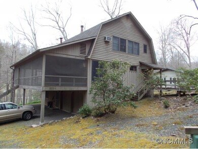 View of screened porch