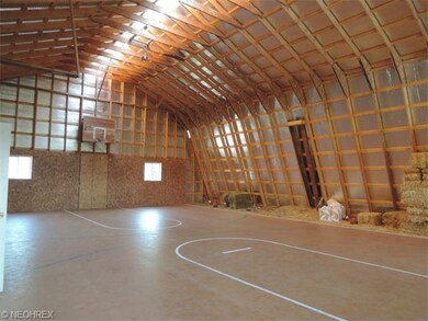 Room for lots of Hay. The door shown here leads to