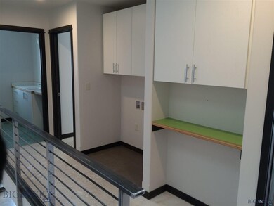 upstairs laundry and built ins.