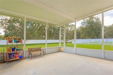 Screened porch.