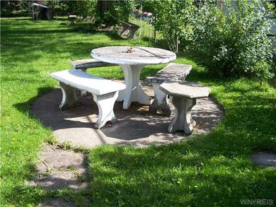Yard/Garden Concrete patio set included