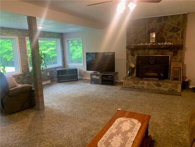 Enjoy the ambiance of the wood burner while relaxi