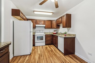 View of kitchen with space for table/chairs