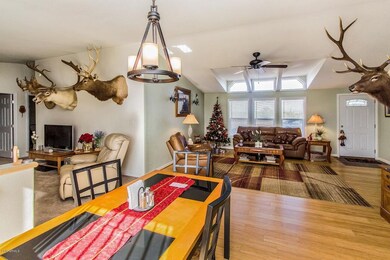 Dining Room and Great Room with new floo