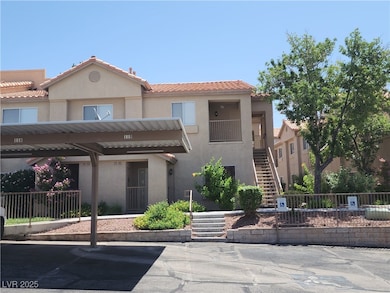 View of front of property featuring stucco siding,