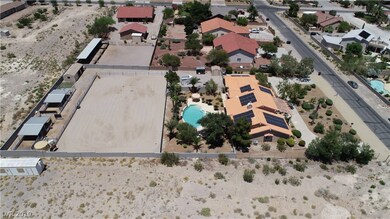 over head view of the property