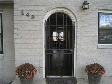 Both the original front doors have been refurbishe