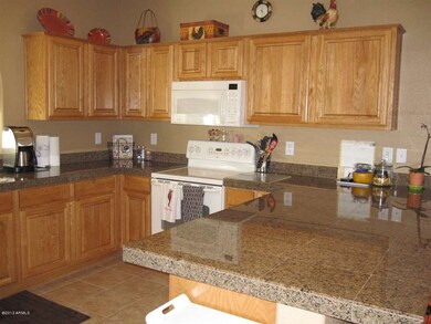 Kitchen with Upgraded Cabinetry