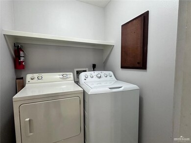 Laundry room with independent washer and dryer