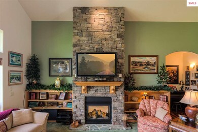 Floor to ceiling beautiful fireplace - gas, anchor