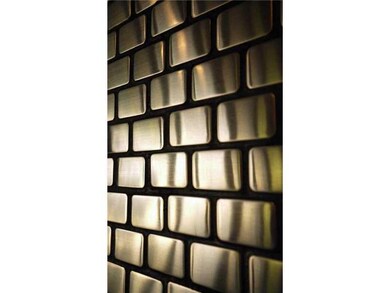 Other. STAINLESS STEEL FIREPLACE TILES~