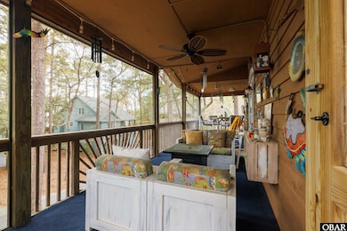 Covered Screen in Porch