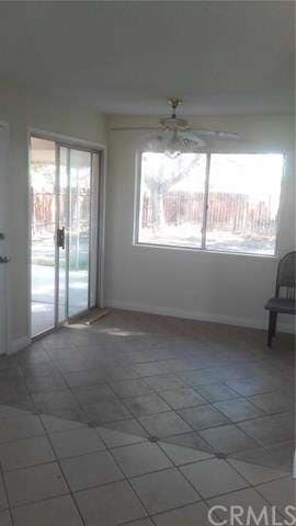 dining area with slider to patio