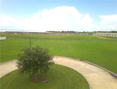 View from above toward front of lot