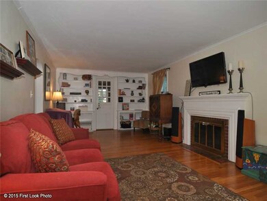 Living Room. Stunning front to back living room wi