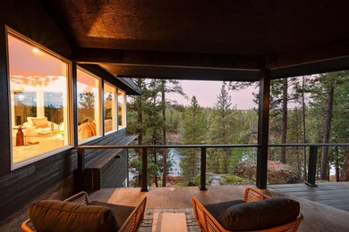 Covered deck area