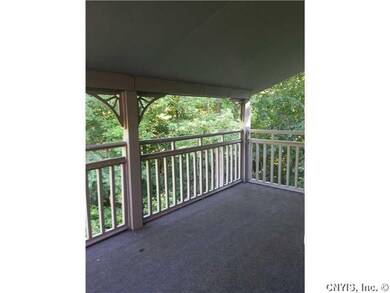 Exterior Back. Covered Balcony area that allows fo