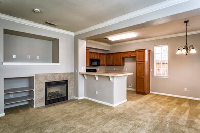 Living Room Into Kitchen