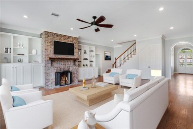 living room, virtually staged