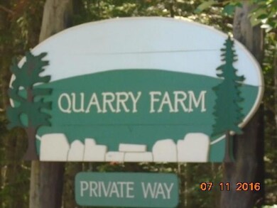 Sign for subdivision