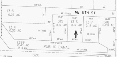 Plat of lot