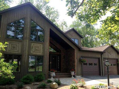 Exterior Front. A handsome home from the street- w