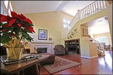 The large family room also features a custom built
