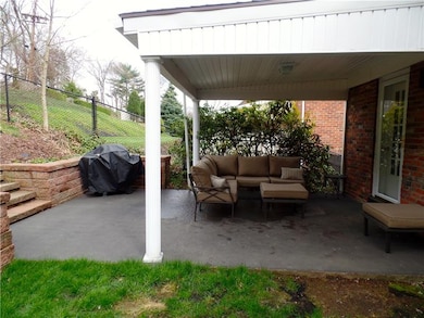 Covered back patio, perfect for spending time with