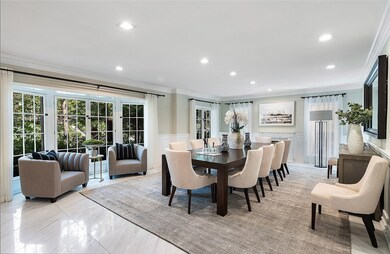 Dinning Room with Fireplace