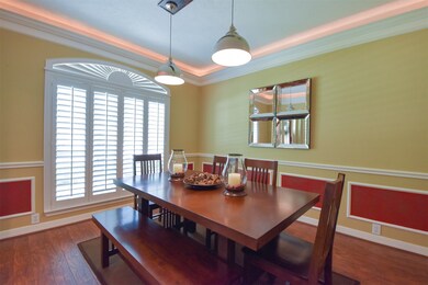 Perfect place for entertaining guests in this dining room!