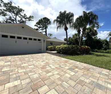 Beautiful Paver Driveway & Double Car Garage