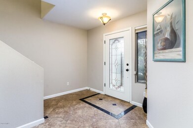 Entry with custom door