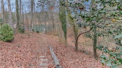 Easy gentle path to the dock