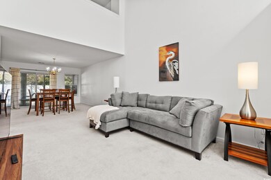 with high cathedral ceiling