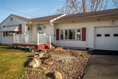 Composite deck on the front