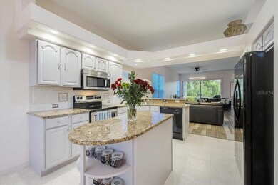 Kitchen and living room