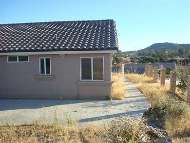 Back of the property right side panoramic view
