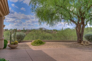 View from driveway