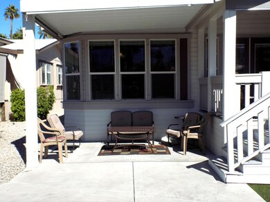 Front Patio area