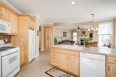 Open floor plan for easy entertaining!