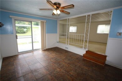 Newer Flooring in Formal Dining Room w/ Glass Slid