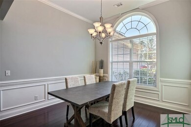 Beautiful Formal Dining Room ~ Chandelier is even 