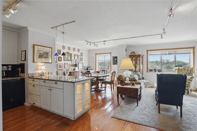 A bright, spacious entryway in a condo sets the to