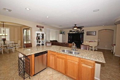 Kitchen Overlooking Great Room